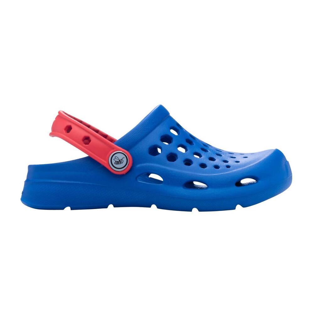 NEW JOYBEES kids' active clog in sport blue/red